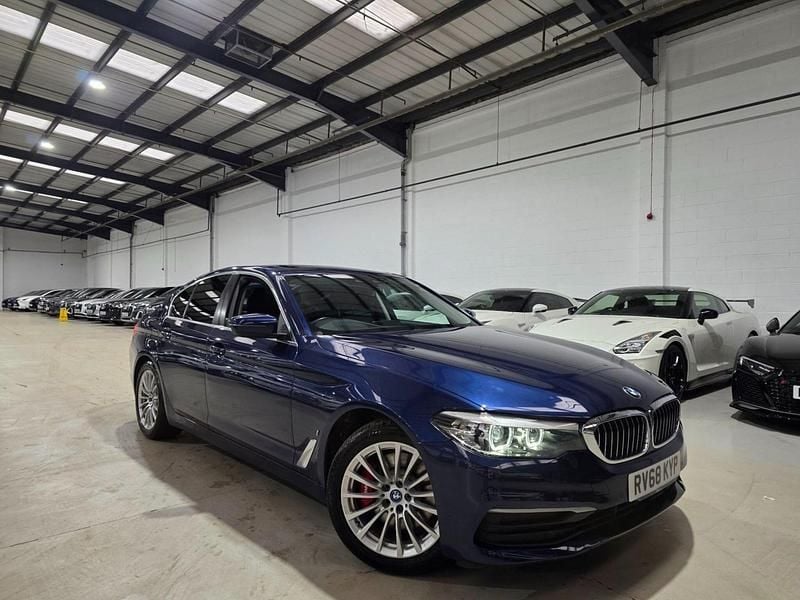 Used BMW 530e Comfort Edition 2018 Blue Sedan