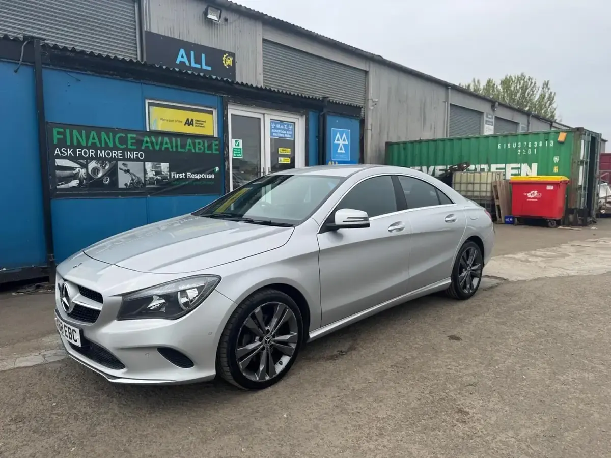 Used Mercedes CLA220 2018 Silver Coupe