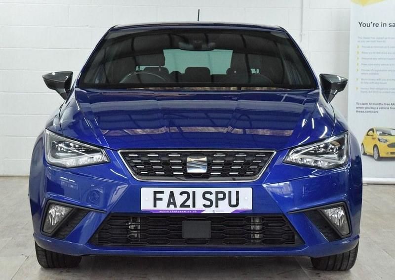 Used Seat Ibiza XCELLENCE 110 HP (80 kW) 2021 Blue Hatchback