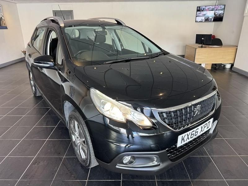Black Used 2016 Peugeot 2008 Active SUV | £5,995 (Fair price) - Image 1/4