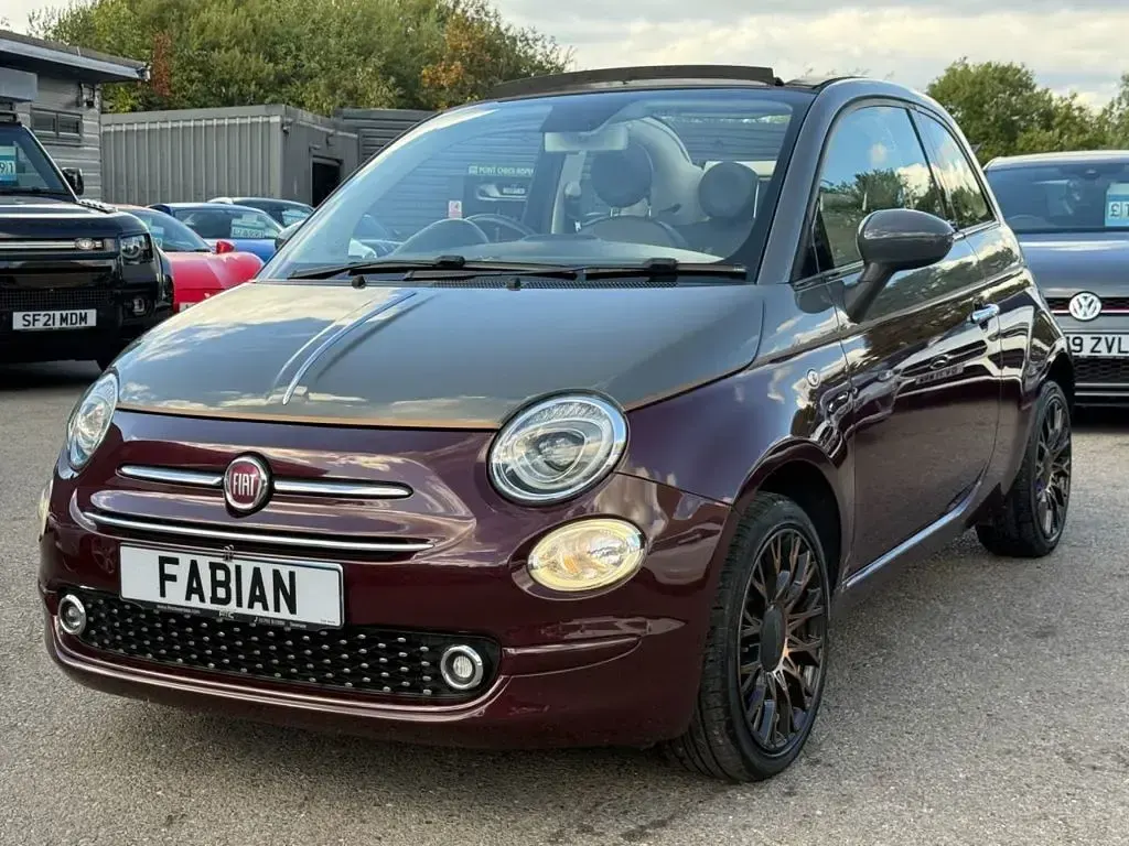 Used Fiat 500C Collezione 69 HP (50 kW) 2019 Grey Cabriolet