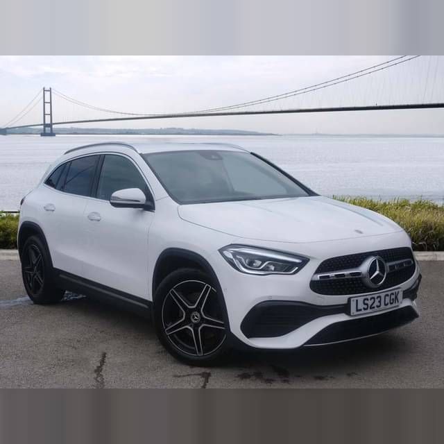 Polar white Used 2023 Mercedes 200 AMG Line Premium Hatchback | £28,990 - Image 1/4
