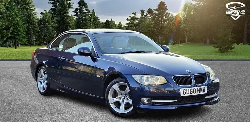Used BMW 320 Cabriolet Comfort Edition 2010 Blue Cabriolet