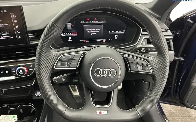 Used Audi A4 Black Edition 150 HP (110 kW) 2024 Blue Estate