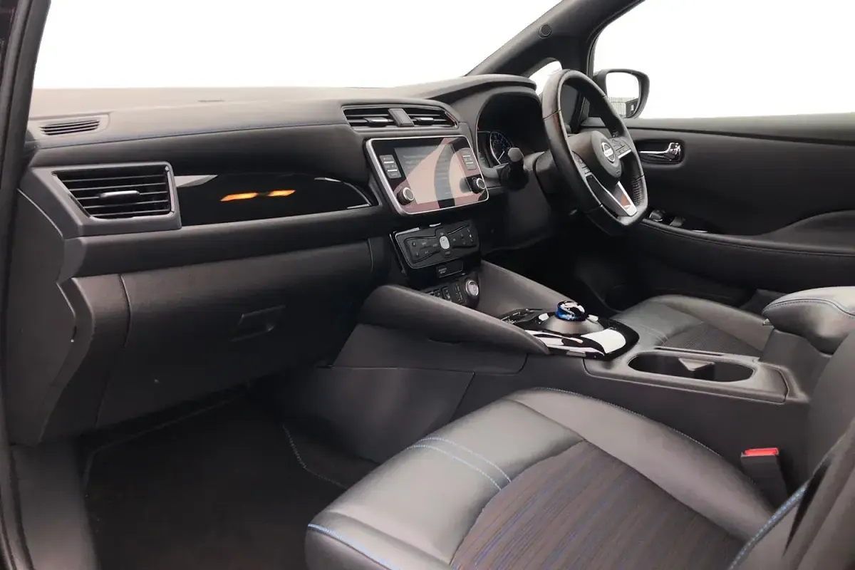 Used Nissan Leaf 110 kW (150 HP) 2021 Black Hatchback