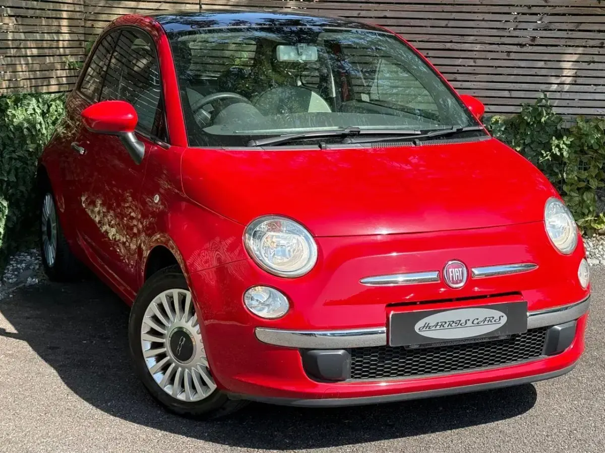 Used Fiat 500 Lounge 69 HP (50 kW) 2013 Red Hatchback