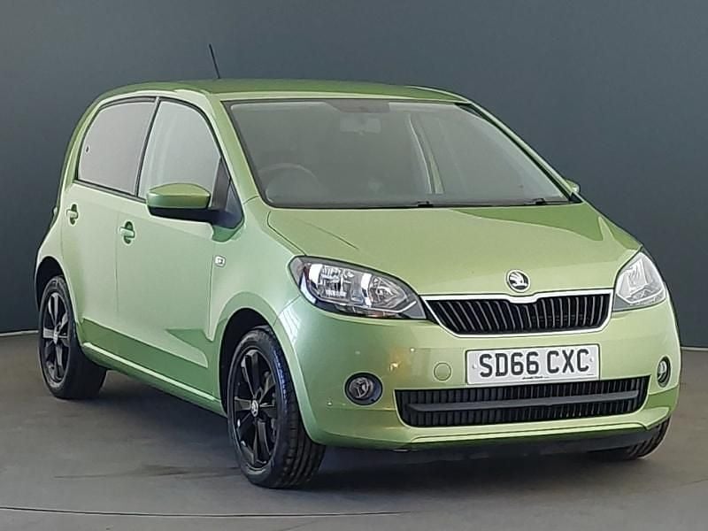 Used Skoda Citigo Colour Edition 60 HP (44 kW) 2016 Green Hatchback