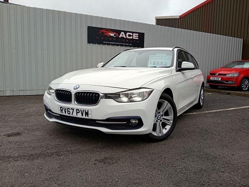 Used BMW 320 Sport Line 2017 White Estate