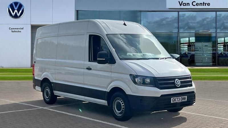 White Used 2023 VW Crafter Trendline Van | £27,989 (Fair price) - Image 1/4