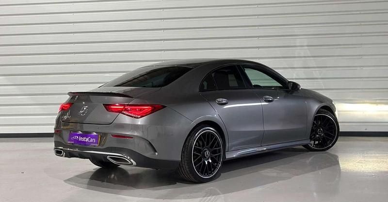 Used Mercedes CLA200 AMG line 163 HP (119 kW) 2021 Grey Coupe