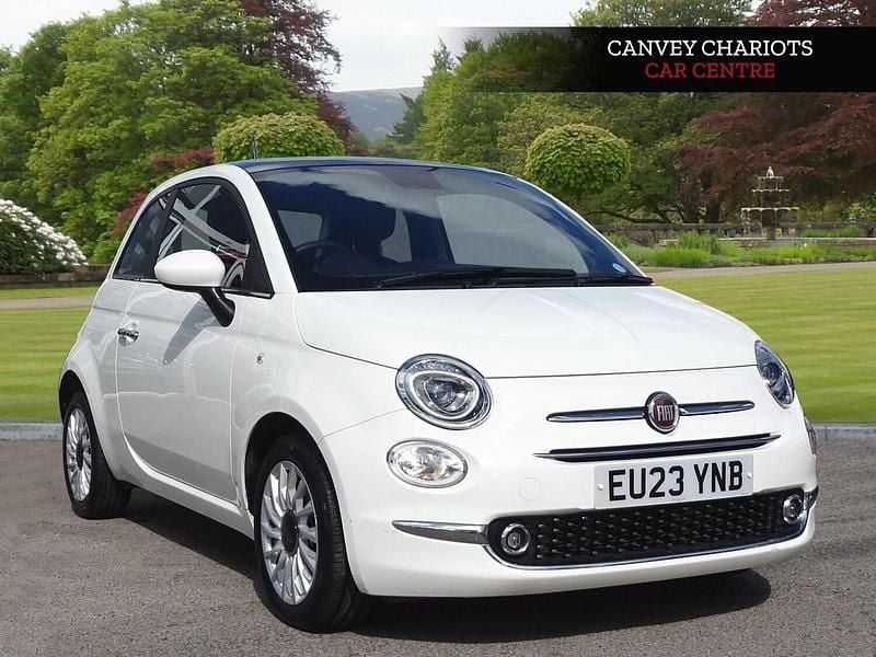White Used 2023 Fiat 500 S Hatchback | £9,500 (Fair price) - Image 1/4