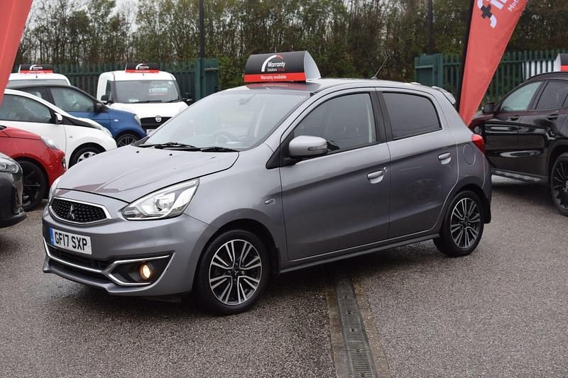 Used Mitsubishi Mirage 79 HP (58 kW) 2017 Grey Hatchback