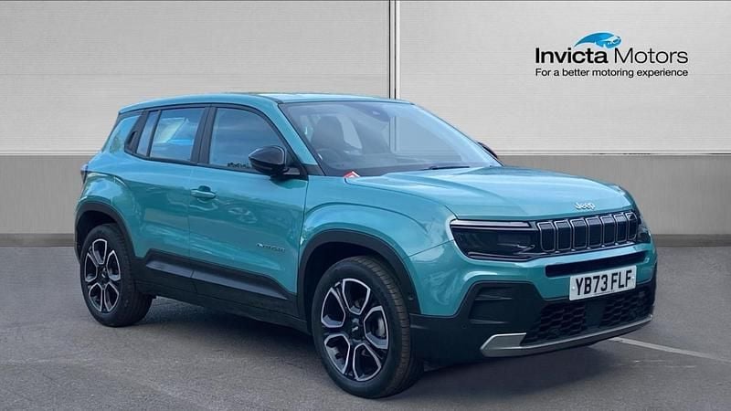 Green/black Used 2024 Jeep Avenger Altitude SUV | £17,000 (Good price) - Image 1/4