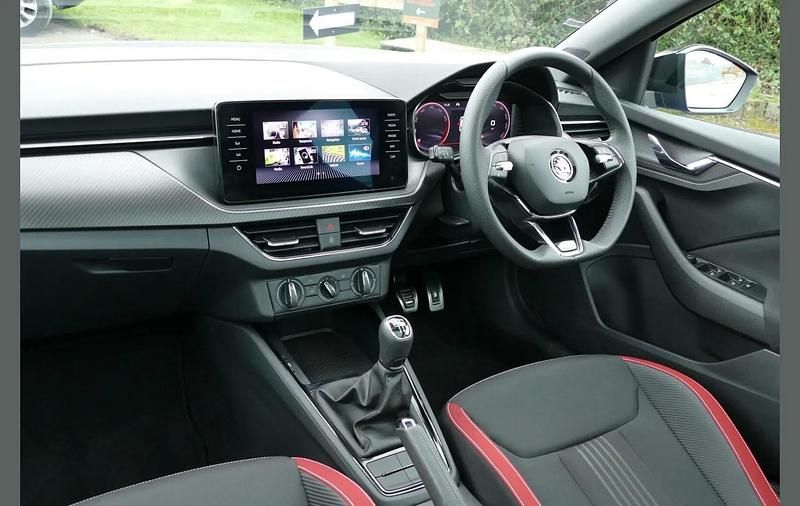 Used Skoda Scala Monte Carlo 147 HP (108 kW) 2023 Blue Hatchback