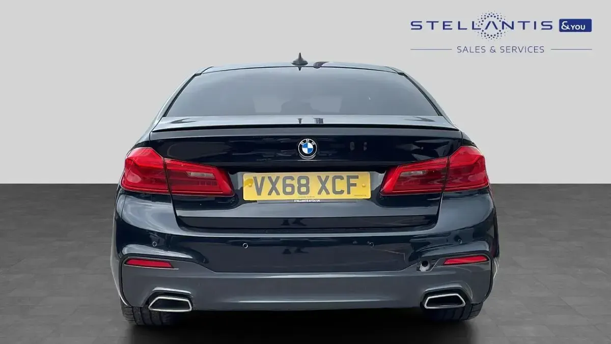 Used BMW 530 M Sport 249 HP (183 kW) 2018 Black Sedan