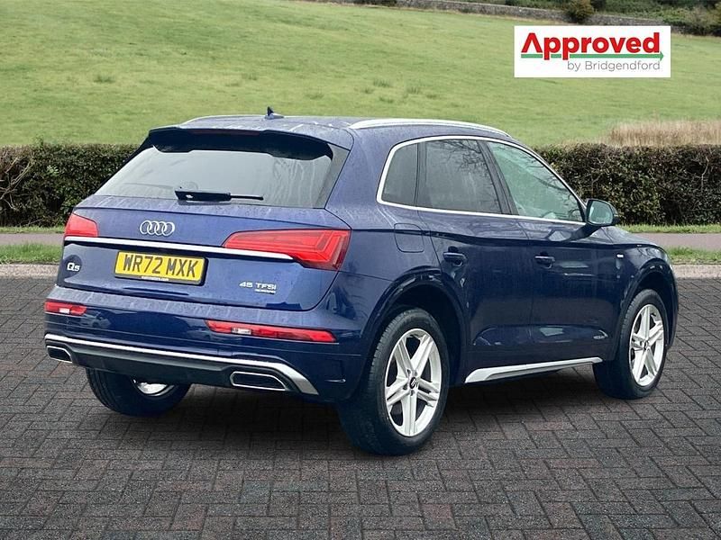 Used Audi Q5 S-Line 265 HP (194 kW) 2022 Blue SUV