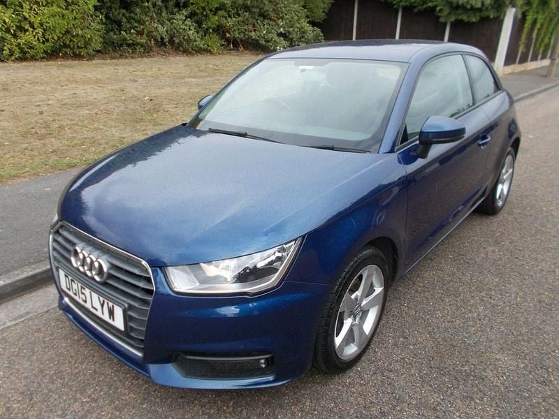 Blue Used 2015 Audi A1 Sport Hatchback | £4,390 (Good price) - Image 1/4