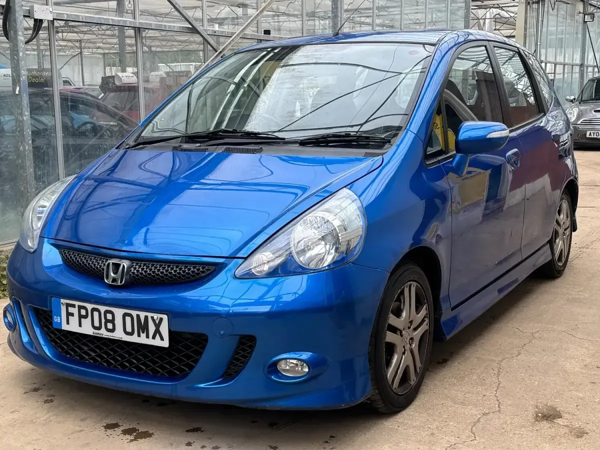 Used Honda Jazz Sport 81 HP (59 kW) 2008 Blue Hatchback