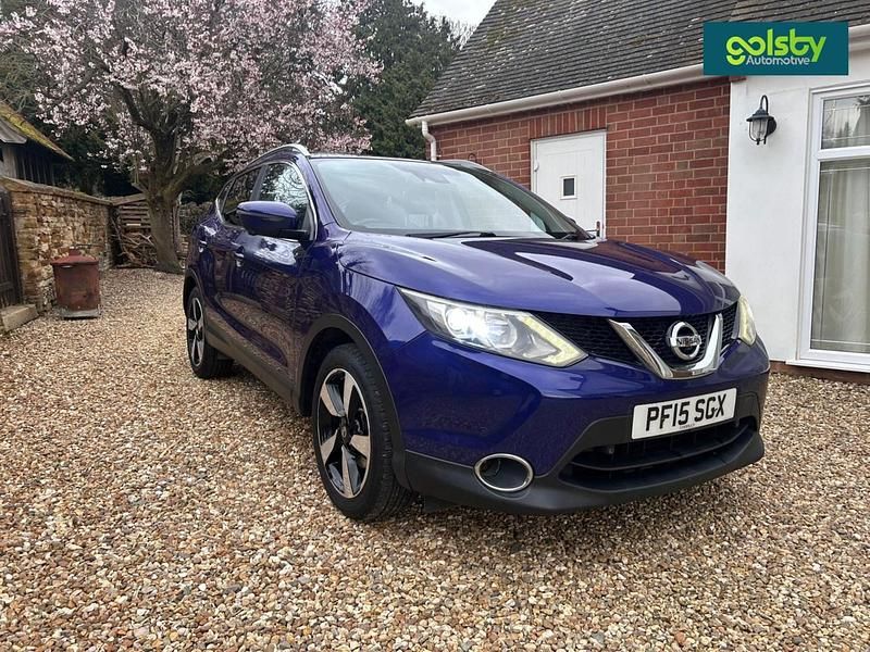 Used Nissan Qashqai N-TEC 110 HP (80 kW) 2015 Blue SUV