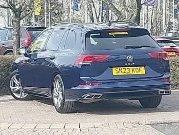 Used VW Golf VIII R-line 150 HP (110 kW) 2023 Blue Estate