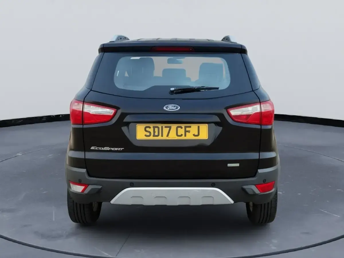 Used Ford Ecosport Titanium 123 HP (90 kW) 2017 Black SUV