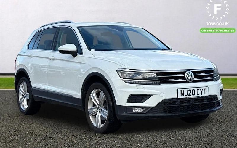 Used VW Tiguan Match 190 HP (139 kW) 2020 White SUV