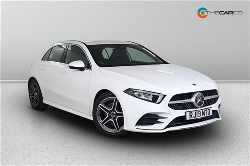 White Used 2019 Mercedes A220 AMG line Hatchback | £16,975 (Fair price) - Image 1/4