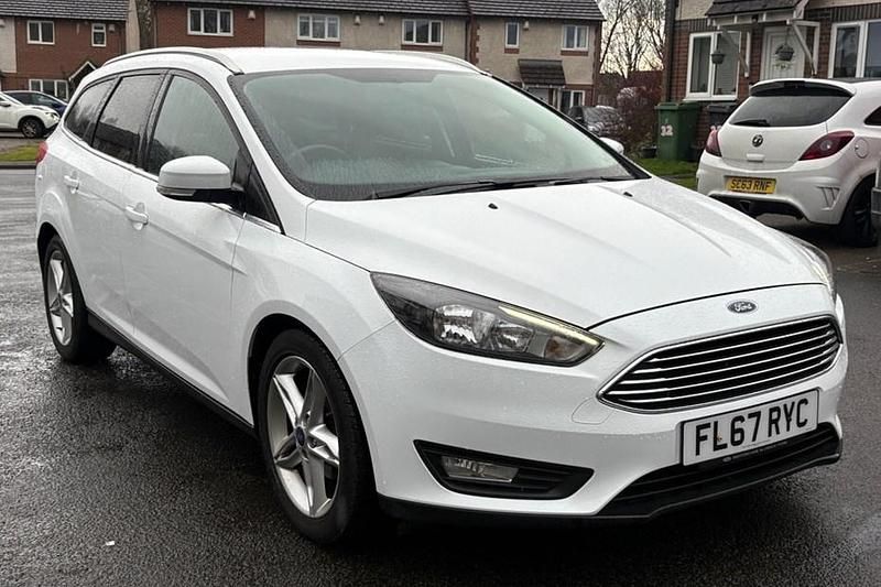White Used 2017 Ford Focus Zetec Estate | £4,995 (Good price) - Image 1/1