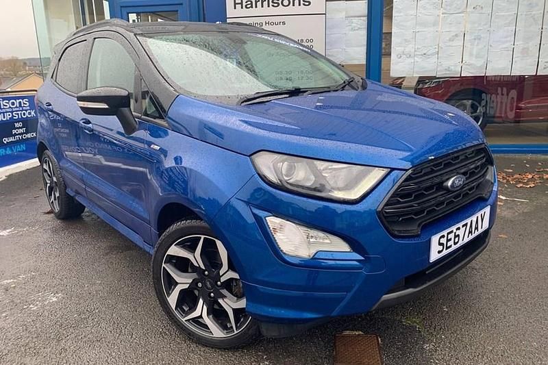 Blue Used 2018 Ford Ecosport ST-Line SUV | £8,395 (Fair price) - Image 1/1