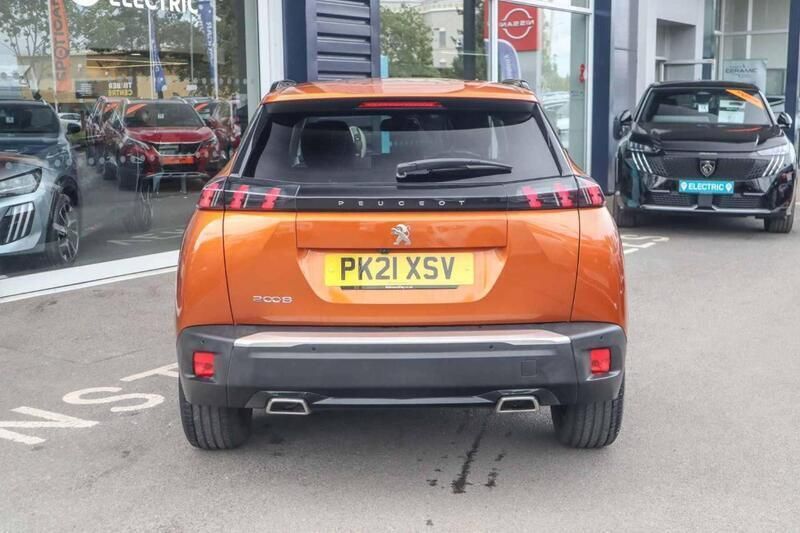 Orange Used 2021 Peugeot 2008 Allure SUV | £16,748 (Fair price) - Image 1/4
