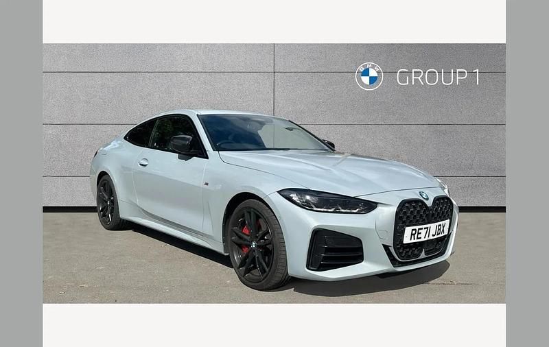 Grey Used 2021 BMW M440 M Sport Sedan | £33,498 (Fair price) - Image 1/4