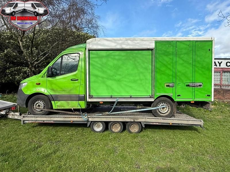 Używany Mercedes Sprinter Progressive 140 KM (102 kW) 2021 Zielony Van