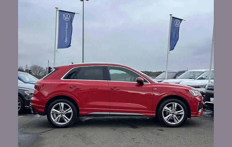 Used Audi Q3 S-Line 150 HP (110 kW) 2022 Red SUV