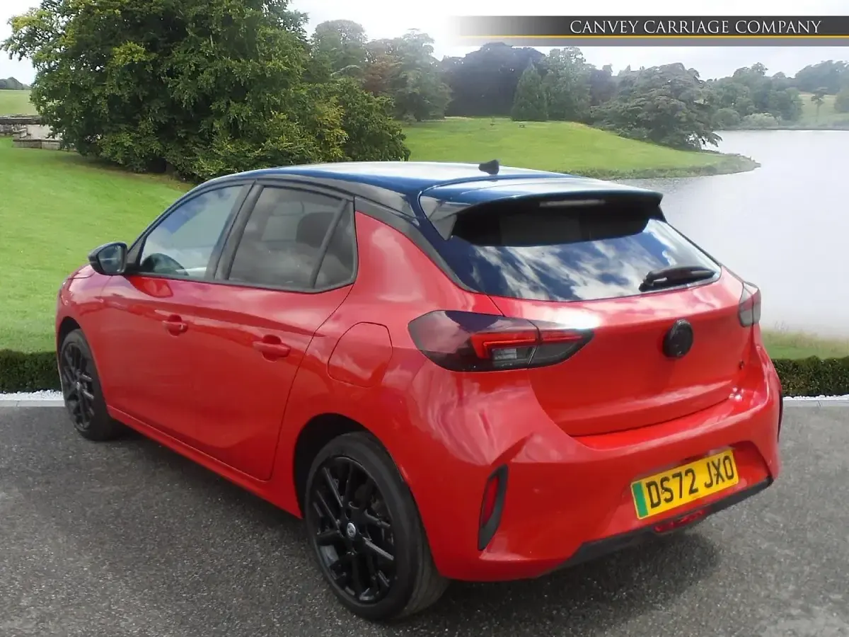 Used Vauxhall Corsa-e Edition 100 kW (136 HP) 2022 Red Hatchback