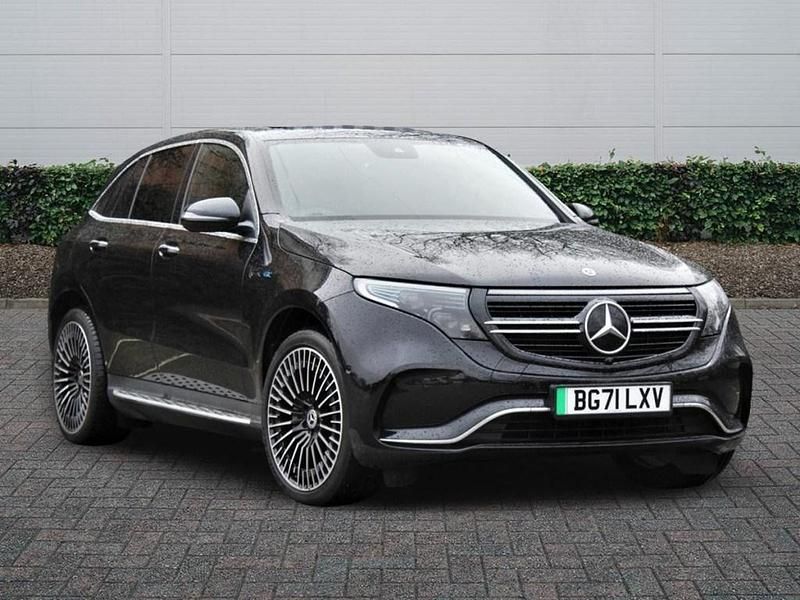 Used Mercedes EQC400 AMG Line Premium 300 kW (408 HP) 2022 Black SUV