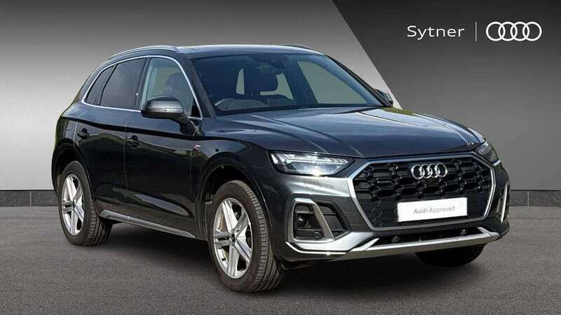Grey Used 2023 Audi Q5 S-Line SUV | £37,500 (A bit pricey) - Image 1/4