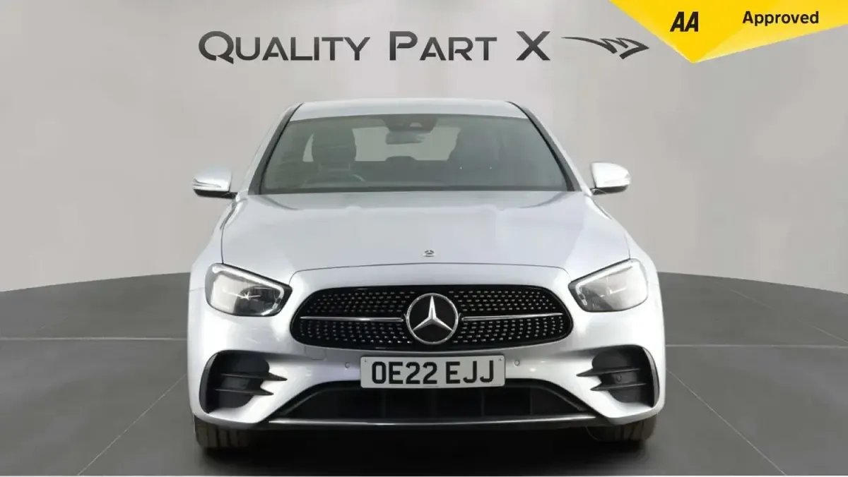 Used Mercedes E200 AMG line 2022 Silver Sedan