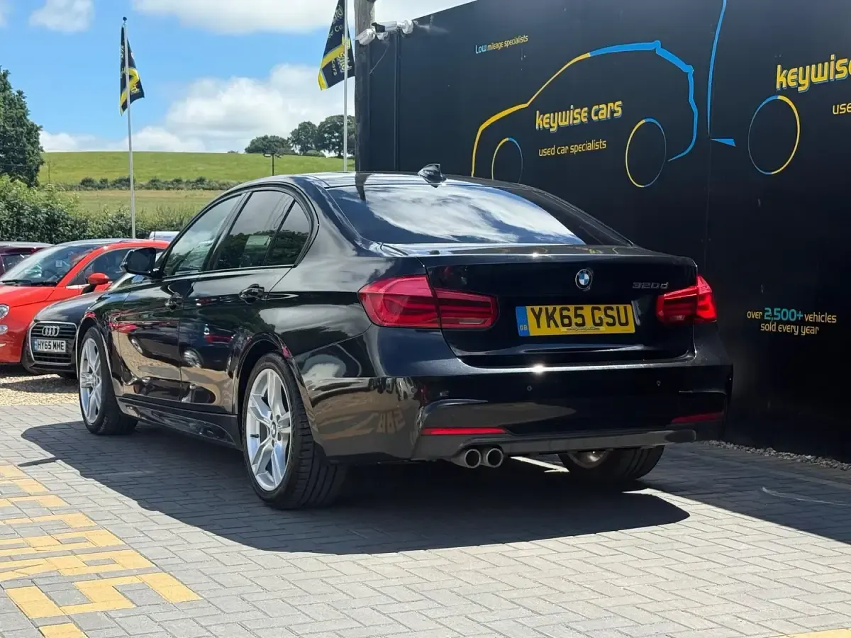 Used BMW 320 M Sport 2015 Black Sedan