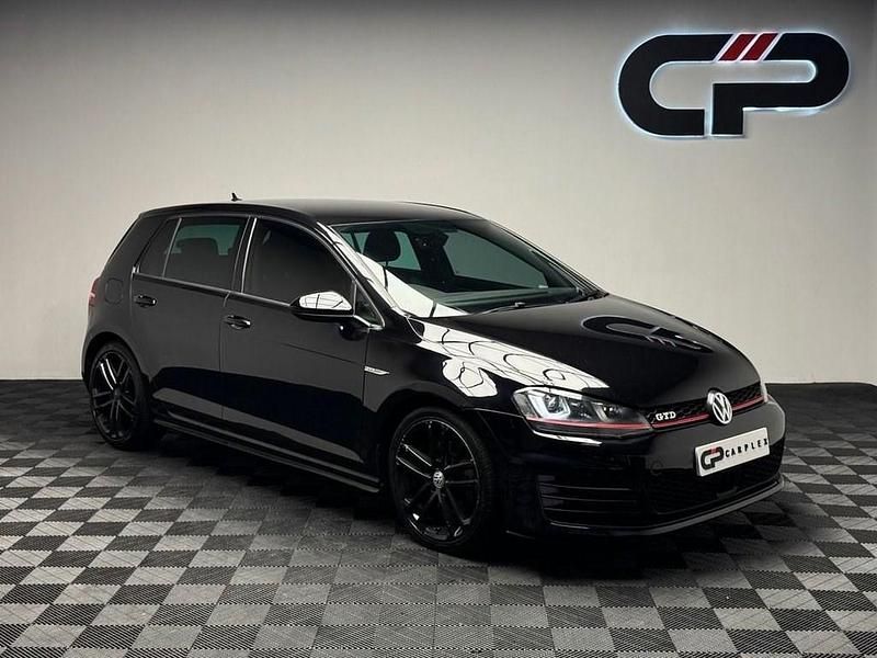 Used VW Golf VII GTD 182 HP (133 kW) 2016 Black Hatchback