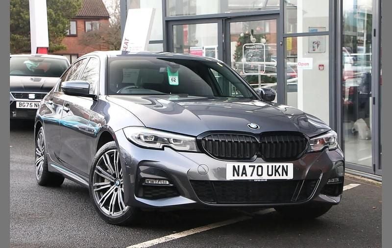 Grey Used 2020 BMW 330e M Sport Sedan | £17,434 (Good price) - Image 1/4