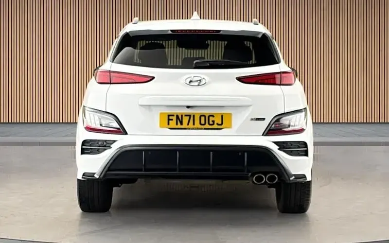 Used Hyundai Kona N Line 120 HP (88 kW) 2022 White SUV