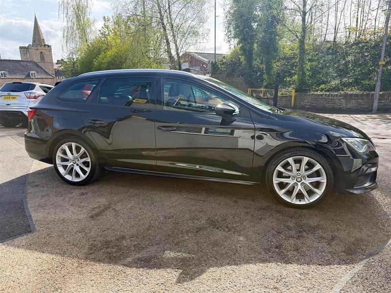 Used Seat Leon ST FR Sport 150 HP (110 kW) 2019 Black Estate