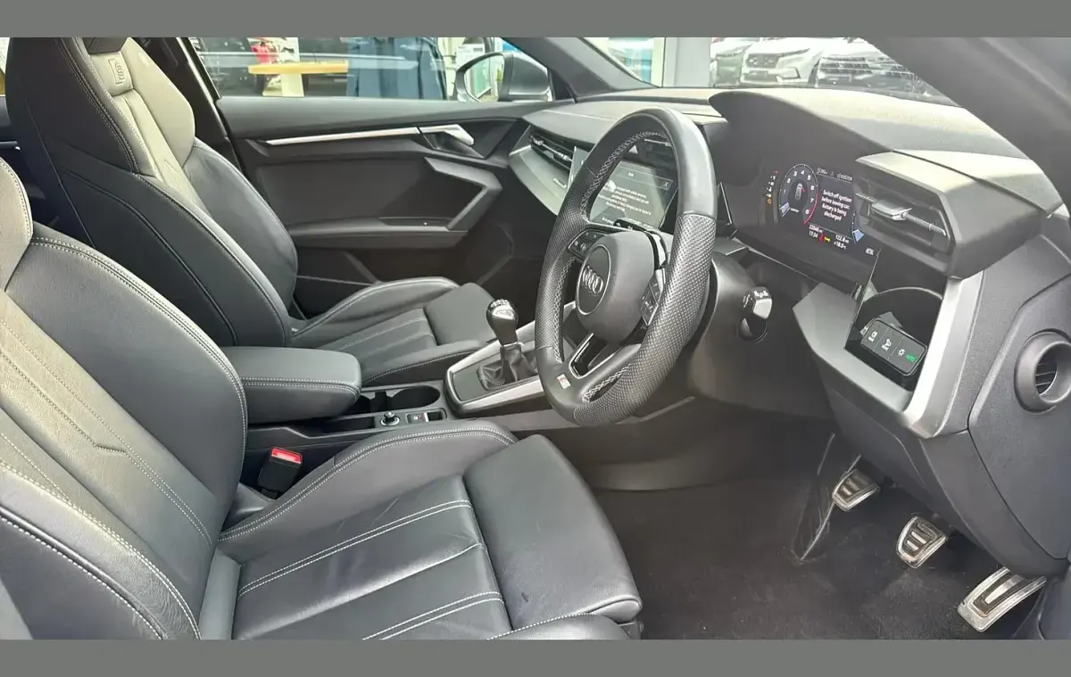 Used Audi A3 S-Line 150 HP (110 kW) 2023 Grey Sedan