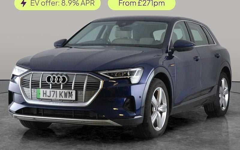 Blue Used 2021 Audi e-tron Advanced SUV | £18,282 (Super price) - Image 1/3