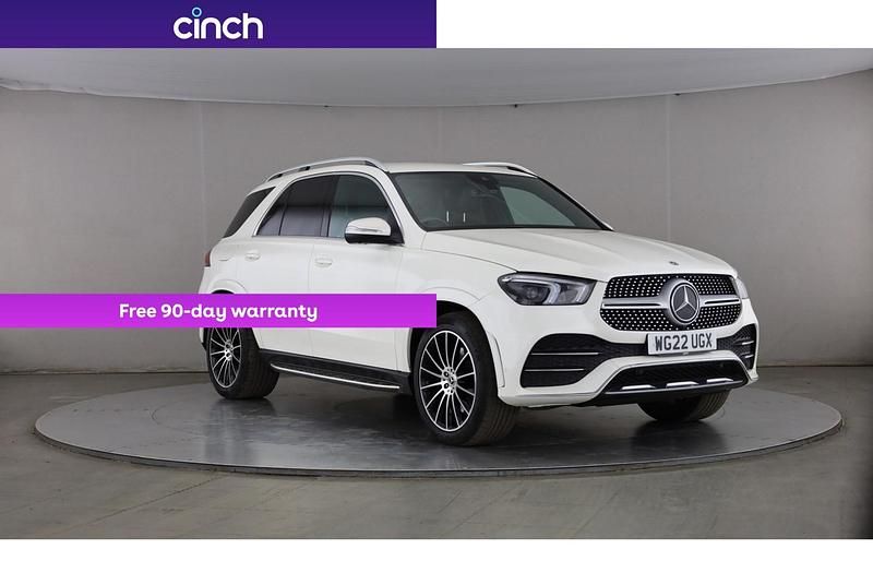 White Used 2022 Mercedes GLE400 AMG line SUV | £40,149 (Fair price) - Image 1/3