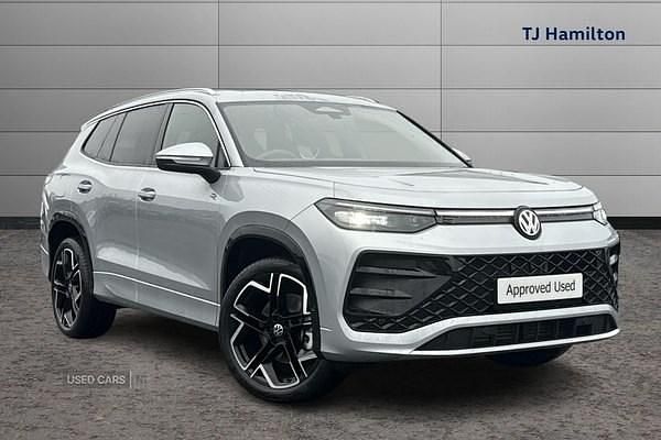 New VW Touran R-line 150 HP (110 kW) 2025 Silver MPV