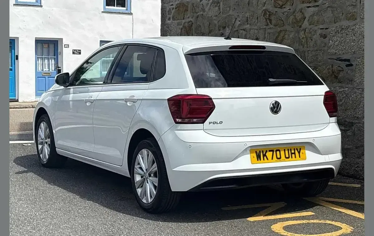 Used VW Polo Match 95 HP (69 kW) 2020 White Hatchback