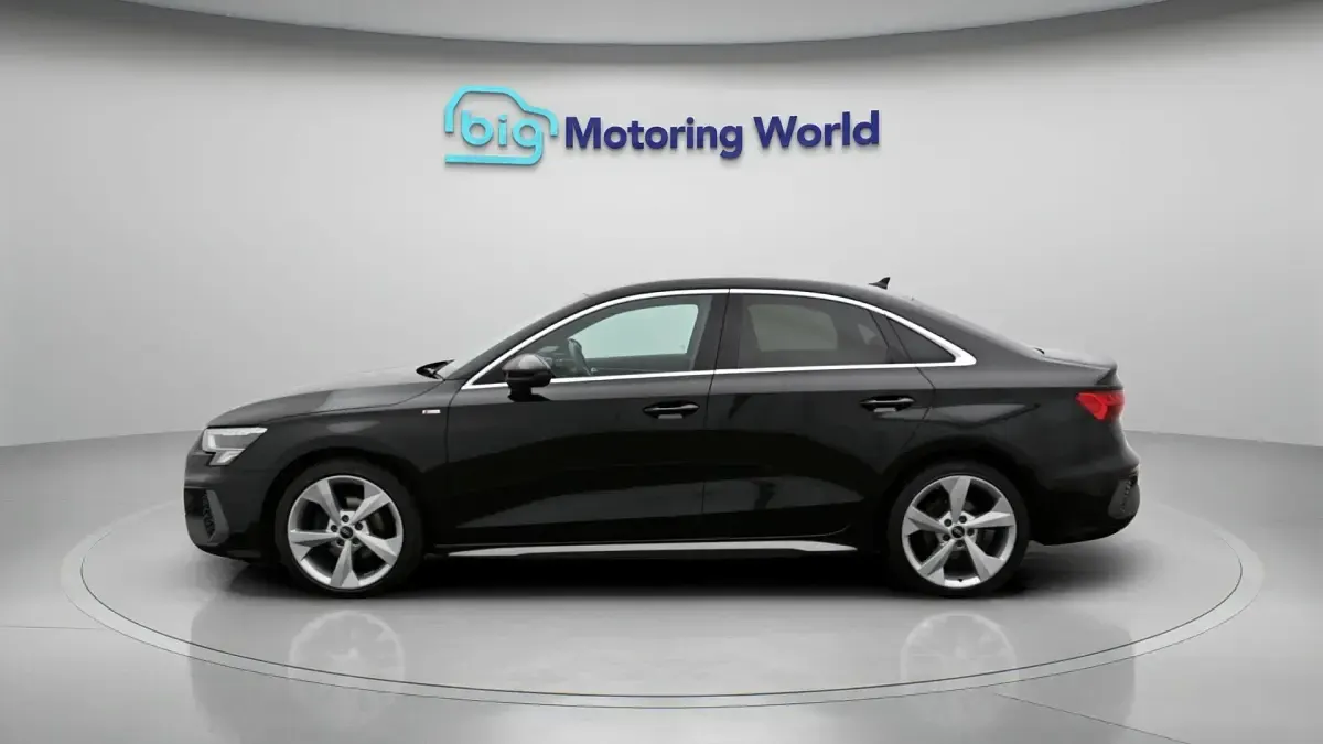 Used Audi A3 S-Line 110 HP (80 kW) 2023 Black Sedan