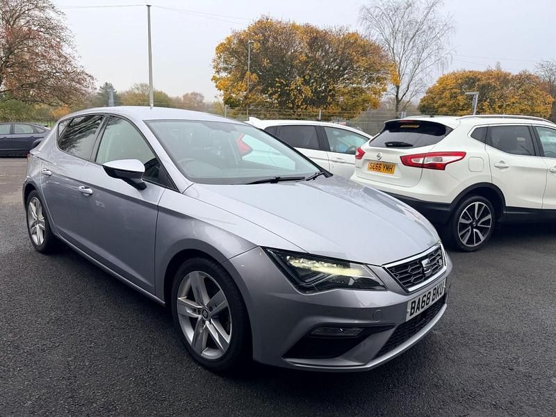 Silver Used 2019 Seat Leon FR Hatchback | £9,295 (Good price) - Image 1/3