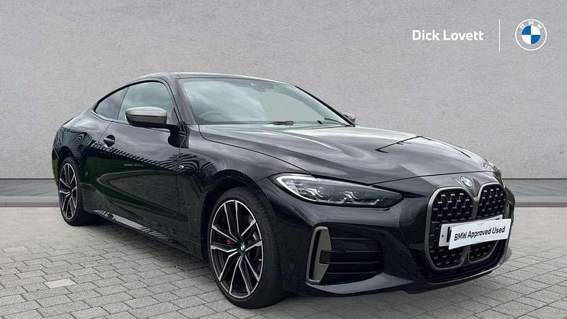 Black Used 2022 BMW M440 M Sport Sedan | £35,991 (Fair price) - Image 1/4